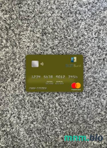 Equatorial Guinea BGFI bank wygląd zdjęcia mastercard skan PSD + zdjęcie